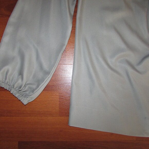 Alfred Sung Pure Grey Pleated Blouse - Small - Picture 3 of 8
